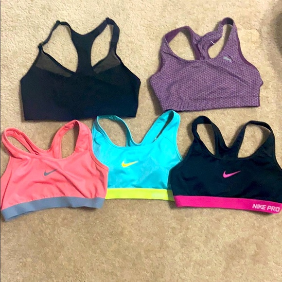 Nike Other - Nike and other sports bras - set of 5!